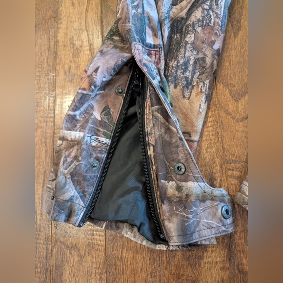Truetimber Camouflage Cargo Lined Hunting Pants Youth XL Or women XS - Picture 3 of 9